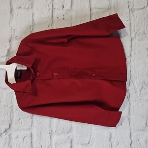 Holiday Editions Kids Red Button Down Shirt